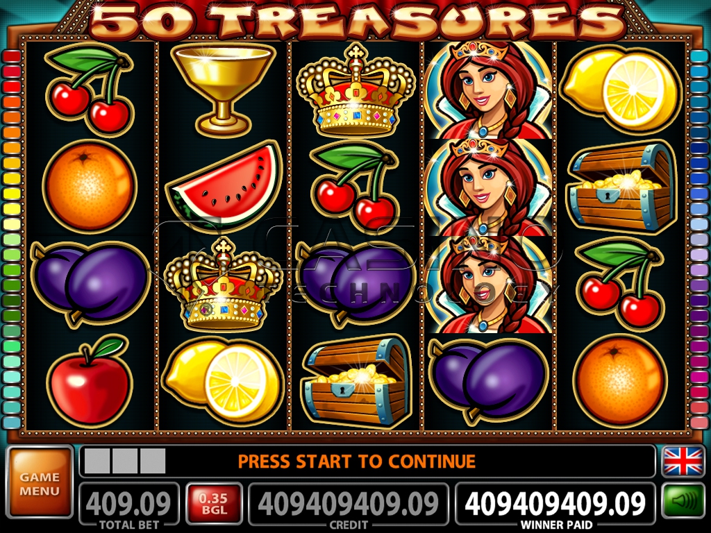 50 Treasures Slots
